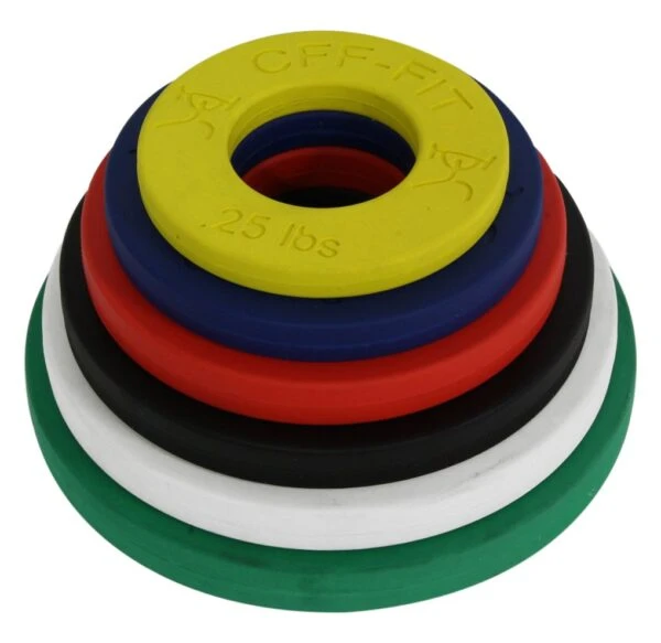 CFF Competition Rubber Fractional Weight Plates 3 CFF Competition Rubber Fractional Weight Plates