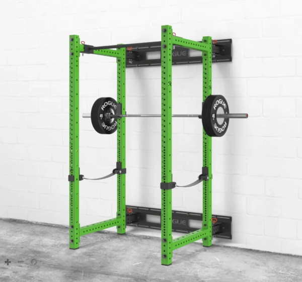 Rogue RML-390FULLW Fold Back Wall Mount Power Rack 3 Rogue RML-390FULLW Fold Back Wall Mount Power Rack