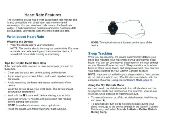 Garmin Vivoactive 3 Smartwatch 11 Garmin Vivoactive 3 Smartwatch - Image 9