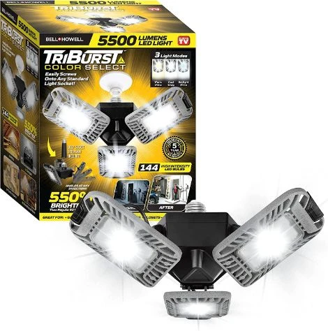 Bell+Howell TriBurst Color Select LED Garage Light 3 Bell+Howell TriBurst Color Select LED Garage Light