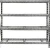Gladiator 4-Tier Welded Steel Garage Storage Shelving Unit -Garmins Store gladiator shelf