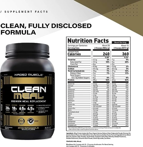 Kaged Clean Meal 4 Kaged Clean Meal - Image 2