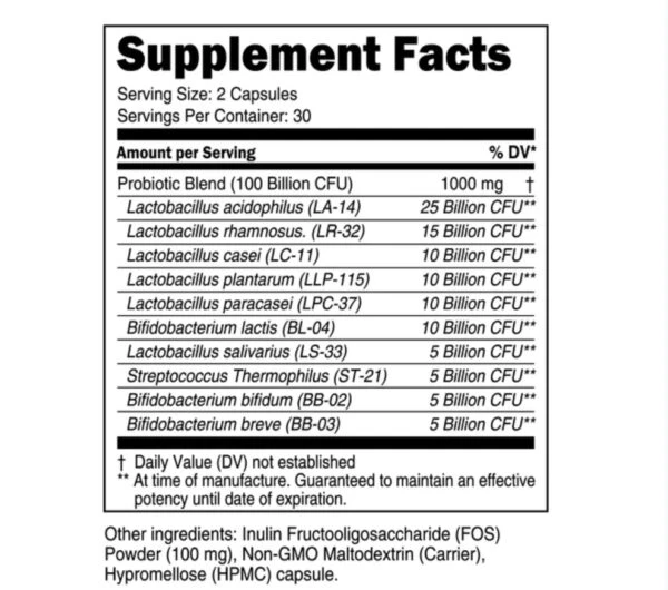 Transparent Labs Probiotic-Advanced Gut Health 4 Transparent Labs Probiotic-Advanced Gut Health - Image 2